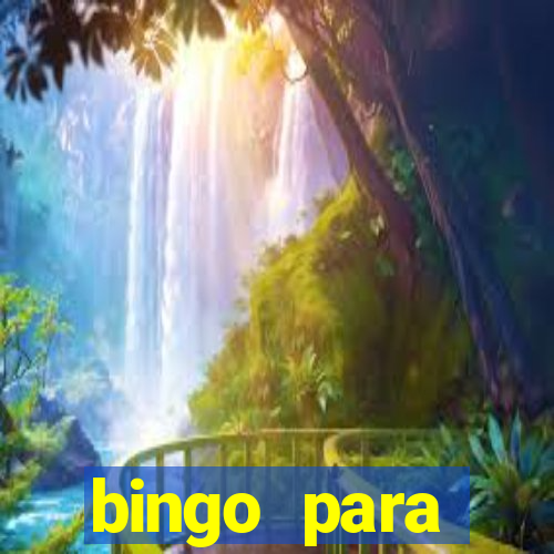 bingo para despedida de solteira para imprimir